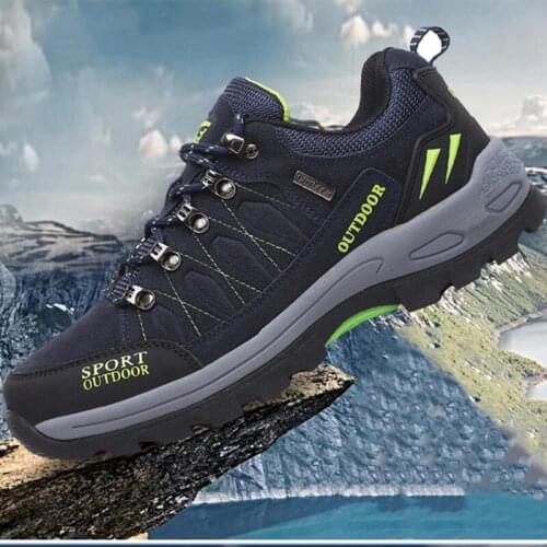 Mens Winter Snow Boots Waterproof Leather Sports Super Warm Men Boots Outdoor Women Hiking Boots Work Travel Shoes Size 36-47