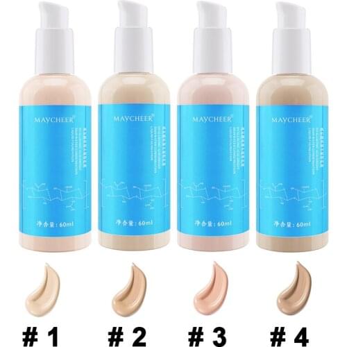 Hyaluronic Acid Foundation Liquid Skin Nourishing Dry Skin Moisturizing Concealer Nude Makeup Moisturizer Long Lasting 60ml