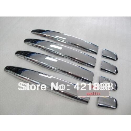 For Toyota Highlander 2008 2009 2010 2011 2012 2013 ABS Chrome Car Decoration Door Handle Cover Trim Molding