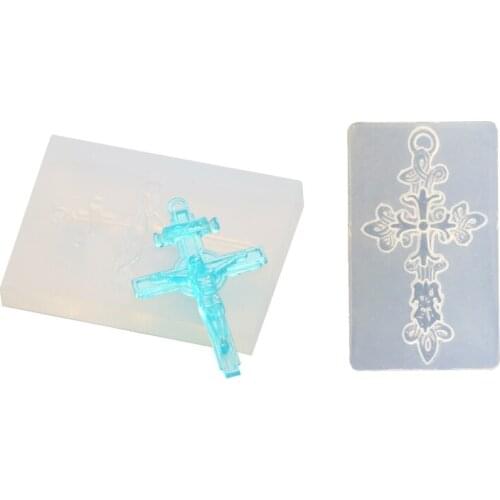 Kitchen Accessories 3d Father Cross Cooking Tools Cake Decorating Silicone Molds For Baking Fondant Sugar Craft Eid Pastry