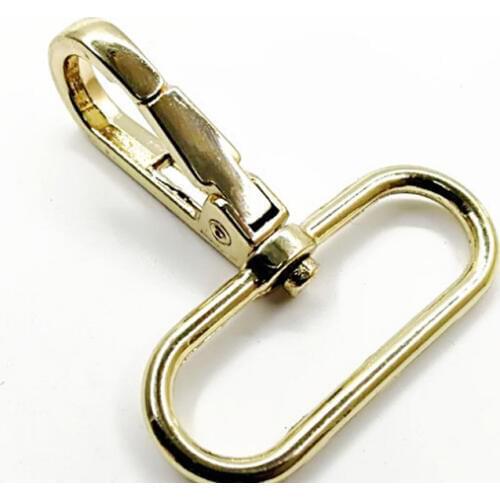 Best selling new handbag snap hook oval buckle inner diameter 38mm