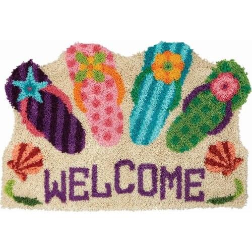 Tapestry Latch Hook Kits With Printed Canvas Carpet Embroidery set Crafts for Adults Hobby Decor Home Decoration