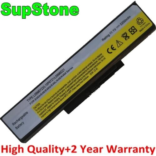 SupStone New L09M6Y23 L10P6Y21 L09M6D21 Laptop Battery For Lenovo E46A E46 E46G E46L K46 K46A