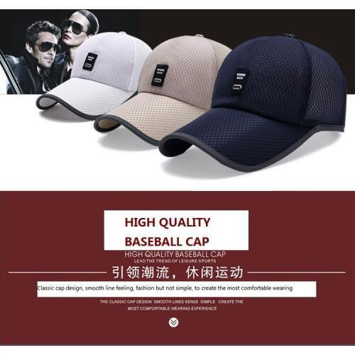 Original men Baseball cap,mens and womens recreational mountaineering mesh cap for sunshade, fishing, outing sports