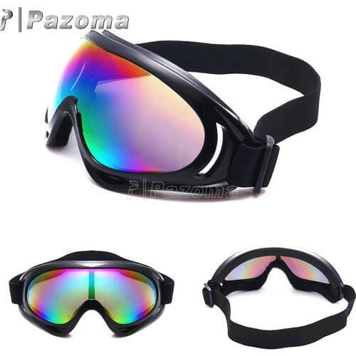 New Motorcycle Ski Snowboard Dustproof Sunglasses Motorbike Outdoor Goggles Lens Frame Eye Glasses
