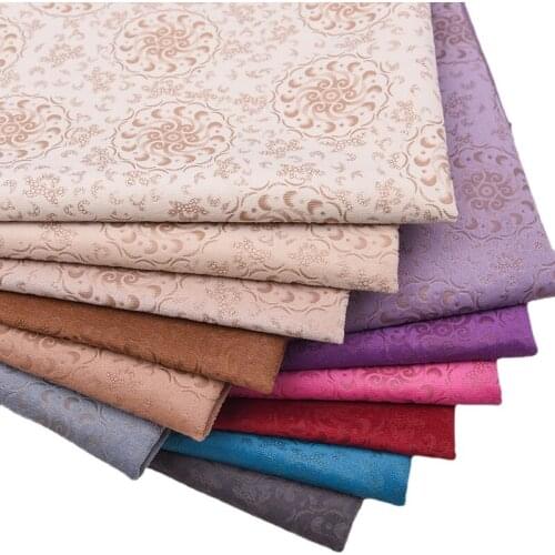 Width 57'' European Thickened Embossed Velvet Fabric By The Yard For Sofa Cushion Pillow Tablecloth Material