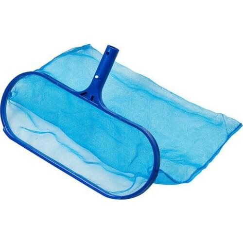 Pool Leaves Skimmer, Swimming Pool Pond Flat Net Skimmer Fine Mesh Pool Net Deep Bag for Cleaning Swimming Pool Garden Pond