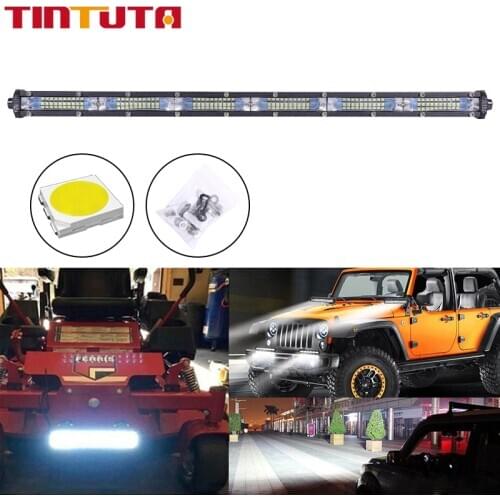 TINTUTA 180W 60LED 20 inch LED Light Bar LED Work Light Flood beads For Car off-road truck ATV Car Driving Working Lights Bar