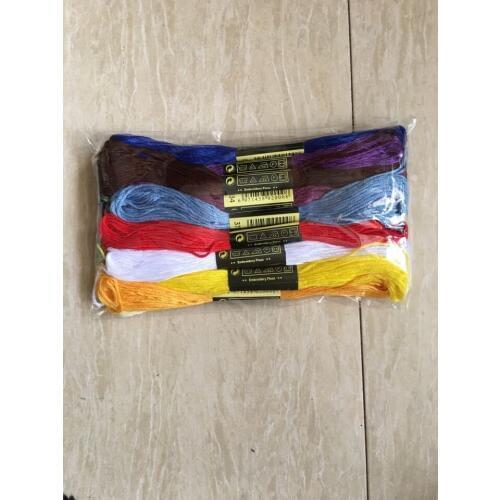 TOP CXC 10 pieces cross stitch threads / cross stitch embroidery thread / Custom threads colors 06