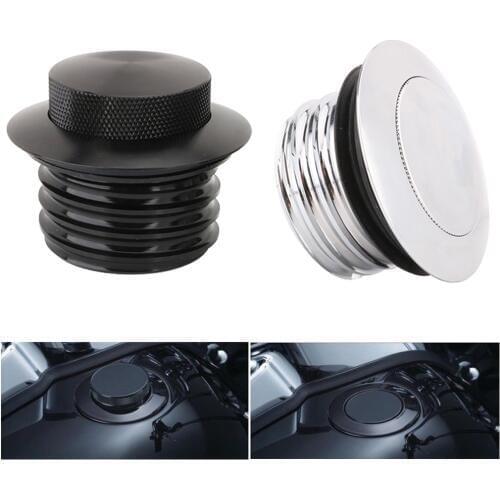Motorcycle Flush Pop-Up Fuel Tank Gas Cap Cover With O-ring For Harley Davidson Dyna Fat Bob CVO FXDFSE Softail Bad Boy