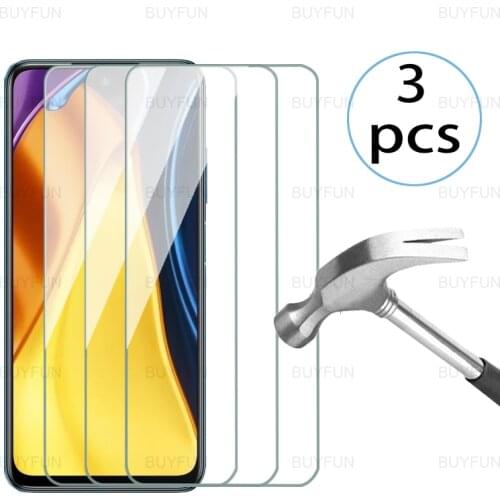 For poco m3 pro 5g glas protective for xiaomi poco x3 pro nfc poko m3pro f3 Screen Protector armored safety Tempered Glas 1 to 3