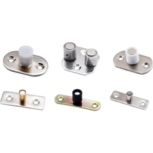 2Pcs/Lot Floor Mount Ball Bearing Single/Double Wheel Roller Guide Sliding Door Hung Sliding Door