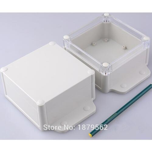 [2 styles] 168*120*61mm IP68 wall mount junction box waterproof plastic enclosure abs electronics project box housing DIY case