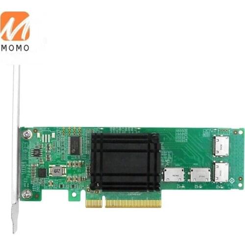 4 Port PCIe Gen3 8-lane to OCulink (SFF-8612 8i) NVMe Add-in Card