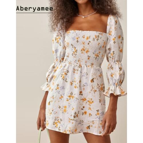 Модные платья-трапеции Aberyamee China At AliExpress