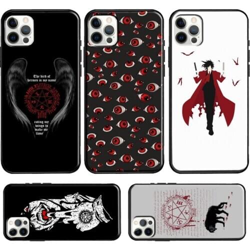 Alucard Hellsing For iPhone 12 Pro Max mini Case For iPhone 11 Pro Max XR XS X SE 2020 7 8 Plus Cover
