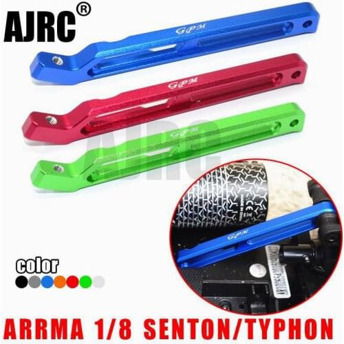 ARRMA 1/8 RC car SENTON/TYPHON applicable aluminum alloy rear support rod ARRMA AR320446