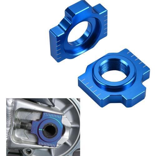 Motorcycle Axle Blocks Chain Adjuster Tensioner For Husqvarna 701 Enduro Supermoto 2016 2017 2018 2019 2020 2021