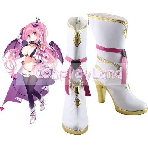 KimagureTemptation Annelise Cosplay Boots Shoes Women High Heel Shoes Costume Customized Accessories Halloween Party Shoes