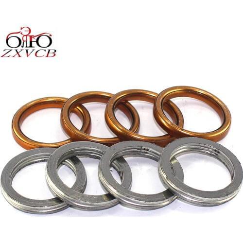For yamaha exhaust motorcycle XVS 250 XJR 400 XJ 600 XJR400R XJR400 XJR400S XVS400 XVS400C Drag Star Classic Gasket part