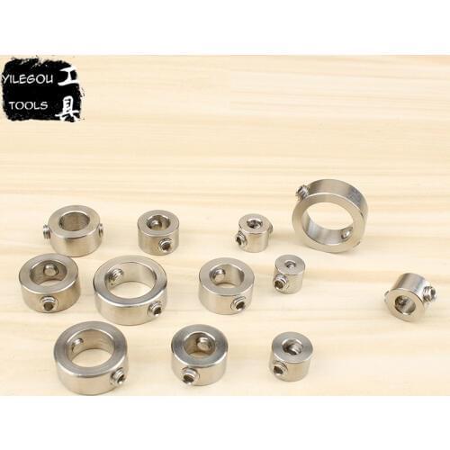 3 Pieces Drill Bit Depth Stop Collar 3mm To 16mm Spacing Ring For Woodworking Or Metalworking Drill Bit (Double Location Hole)