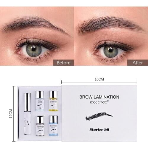 1 PC Brow Lamination Kit Safe Brow Lift Eyebrow Curling Lifting 3D Effect Protable Travel Kit Professional Beauty Salon Home Use