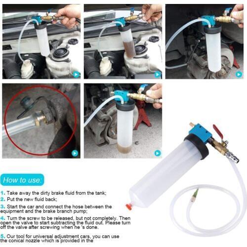 New Auto Car Brake Fluid Oil Change Replacement Tool Hydraulic Clutch Oil Pump Oil Bleeder Empty Exchange Drained Kit