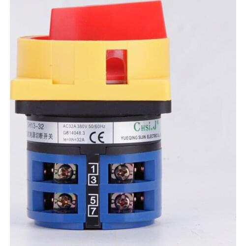 Rotary switch ,LW26GS-32/04-2 Universal Changeover Switch 32A Rotary Cam Switch