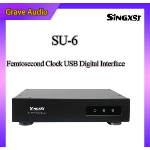 Singxer SU-6 Audio Interface XMOS XU208 CPLD Femtosecond Clock USB Digital Interface