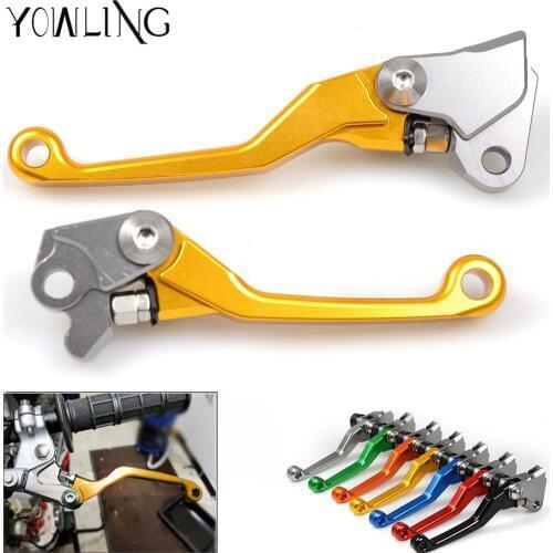 Motocross Pitbike CNC Pivot Foldable Brake Clutch Levers Handbrake handle FOR SUZUKI RMX250S RMX 250S 1993 1994 1995