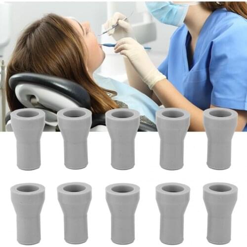 Dentistry Equipment 10pcs Saliva Ejector Suction Tube Adapters Tip Saliva Ejector Tips Dental Surgical Aspirator Kit Dental Lab