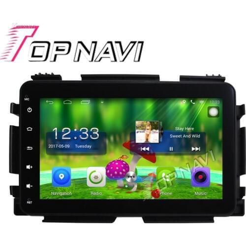 Topnavi 8'' Quad Core Android 6.0 Car GPS Navigation For Vezel 2013 For Honda Radio Audio Multimedia Stereo Without DVD