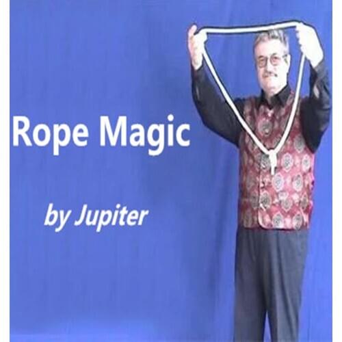Rope Magic by Jupiter Stage Magic Tricks Rope Shrinks Stretches Magica Magician Close Up Illusions Gimmick Funny trucos de Magia