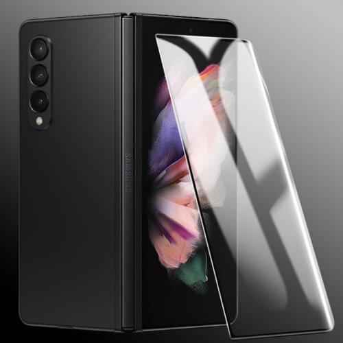 Tempered Glass for Samsung Galaxy Z Fold 3 Privacy film Purple light film Screen Protector Protective Film for Z Fold3