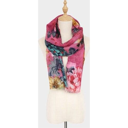 2021 Fashion Newest Paisley Floral Printed Pattern Cotton Scarf Shawls 10pcs/lot