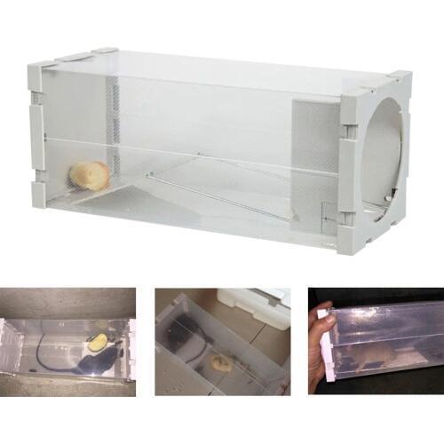 Household Mouse Trap Rat Cage Automatic Continuous Mousetrap Reusable Catch Rat Traps Catcher Killer Mice Rodent Cage