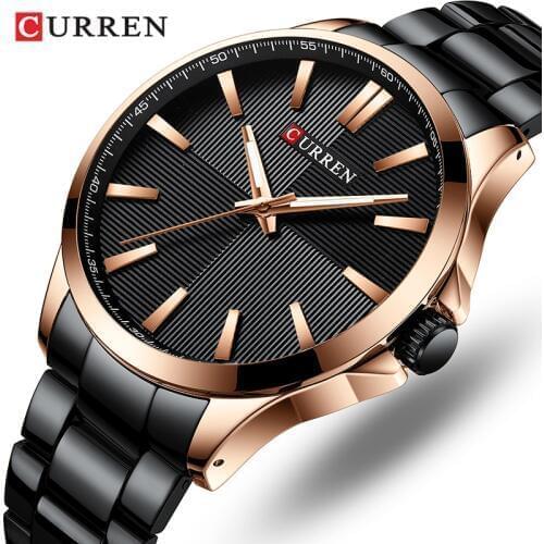 CURREN Men Watch Top Brand Luxury Waterproof Mens Watches Business Quartz Man Watch 2019 Male Wristwatch Clock Relogio Masculino