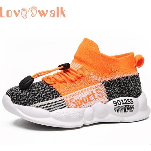 Autumn Spring Kids Sneakers Children Shoes Breathable Boys Casual Shoes Girls Trainer Sport Shoes For Teenage Girl Running Shoe