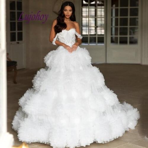 Women's Puffy Dresses Lujohoy China