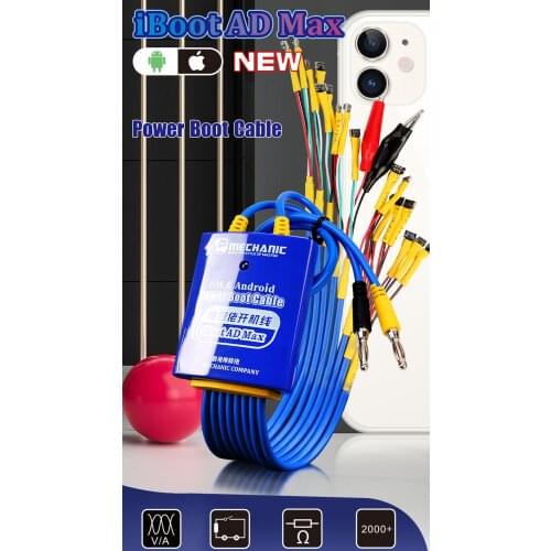 MECHANIC Power Boot Control Line For Android/iPhone Mobile Phone Repair Power Supply Test Cable Line Huawei Xiaomi for Samsung