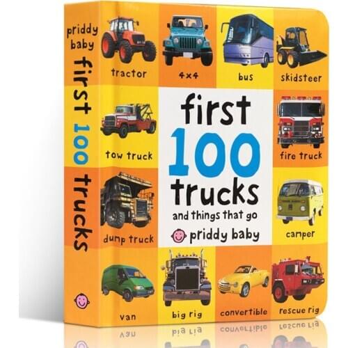 My First Cognitive Book Small Dictionary of Vehicle Vocabulary Cognition Learning Educational Toys For Kids Books 0-3 years old