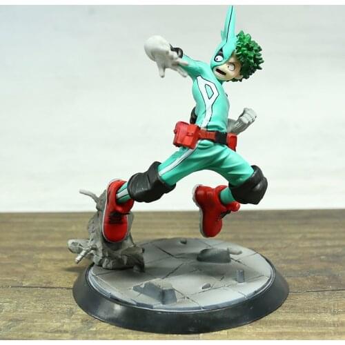 My Hero Academia DEKU Izuku Midoriya Battle Figure Statue Anime Model Toy Collectible Figurals