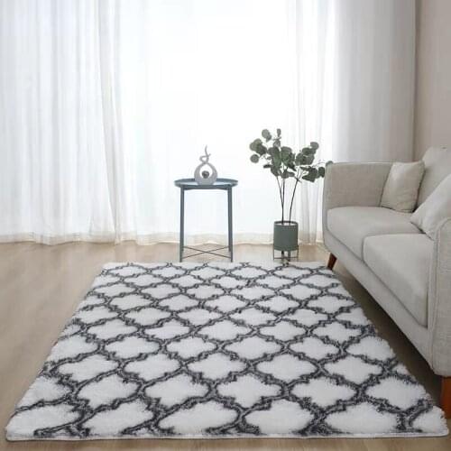 Soft Fur Carpet Tatami Fluffy Carpet Shaggy room carpet Living Room Rugs Fluffy Floor Mats Area Rug Carpet for Living Room Plush