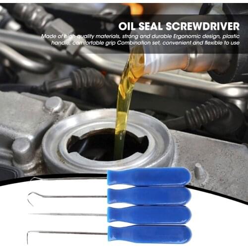 4pcs Car Pick And Hook Set Pull Hook Oil Seal Screwdriver Auto Repair Tool Automobiles Accessories Car Repair Tools New 2021