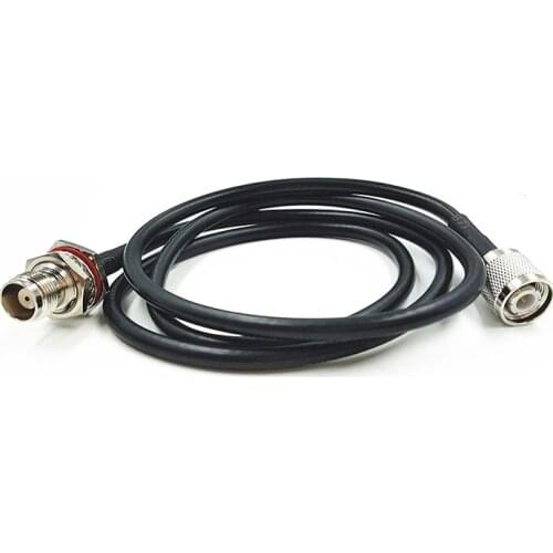 TNC Plug Jack Extension Cable TNC Male to TNC Female RG58 RF Electrical Wire Coaxial Cable Terminal Connector 1/2/5/8/10/15/30M