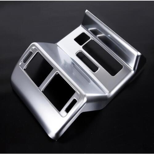 Free Shipping! For Range Rover Velar 2018 1PC ABS Chrome Car Rear Air Conditioner Vent Outlet Cover Trim Moldings Car Styling