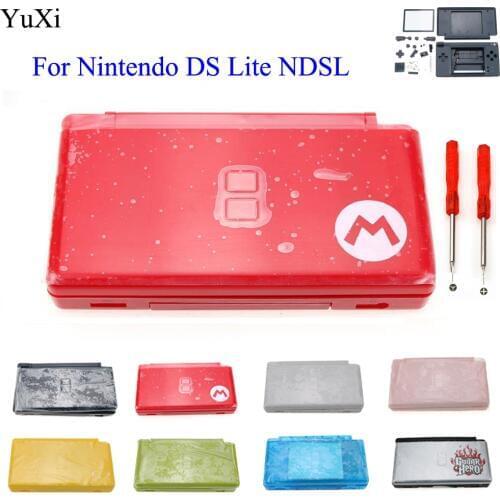 YuXi Full Repair Parts Replacement Housing Shell Case Kit with Screwdriver for Nintendo DS Lite NDSL