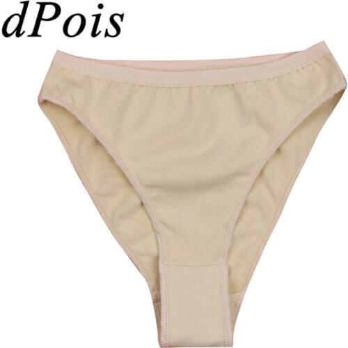 Kids Ballet Dance Briefs Underwear High Cut Underpants Cute Girls Ballet Dance Gymnastics Bottom Ballerina Dance Panties Child