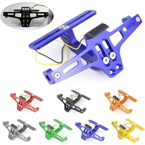 For BMW S1000RR 2009-2017 S1000R 2014-2017 S1000XR HP4 Rear Tail Tidy Fender Eliminator Kit License Plate Holder Bracket