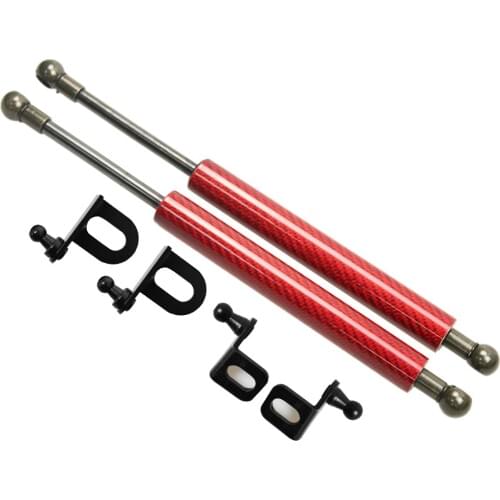 For 2Honda Accord CL7 CL8 CL9 2002-2008 Front Bonnet Hood Modify Gas Struts Carbon Fiber Lift Support Shock Damper Absorber